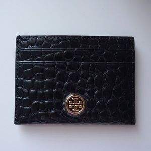 Brand new tory burch black card holder